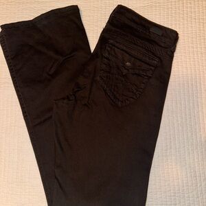Kut from the Kloth High Rise Bootcut Black Jeans